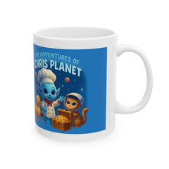 Whimsical Adventure Ceramic Mug - Perfect Gift for Kids, Storytime Companion, Fun Kitchen Decor, Cartoon Lover's Mug, Unique Gift Idea